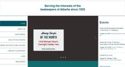 Desktop Screenshot of albertabeekeepers.org